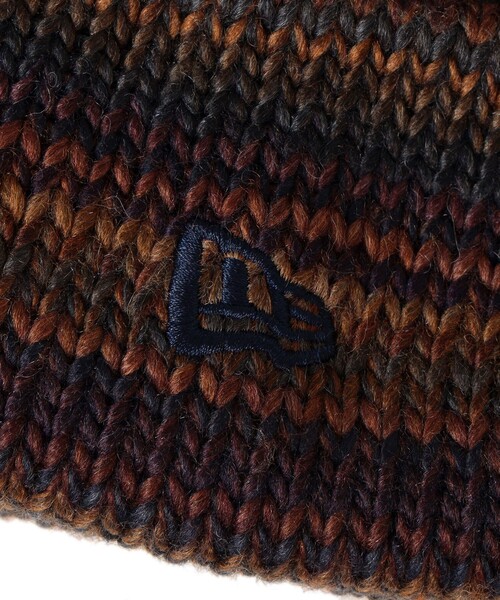 NEW ERA（ニューエラ）の「【別注】NEW ERA / Multi BorderCuff Knit Cap（ニットキャップ/ビーニー・メンズ・ブラック/ブラウン/ネイビー・ONE SIZE）」の14枚目の写真