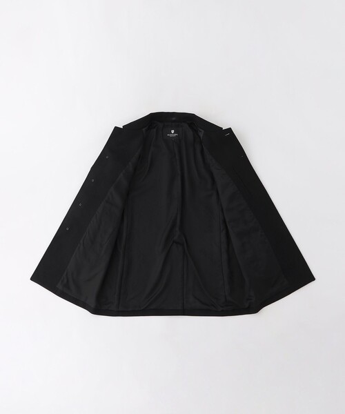 BLACK LABEL CRESTBRIDGE(ブラックレーベル・クレストブリッジ)の「ライトウェイトメルトンステンカラーコート(ステンカラーコート・メンズ・ブルー/ブラック・M/XL/L)」の6枚目の写真