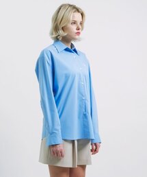 SALT AND CHOCOLATE（ソルトアンドチョコレート）の「SAC Logo Overfit Wrinkle Free Shirt Sky Blue 4W2317003（シャツ/ブラウス）」