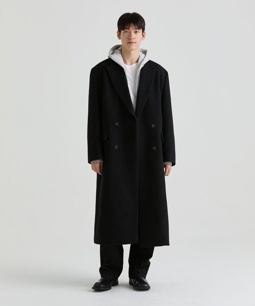 MUSINSA STANDARD（ムシンサスタンダード）の「ベルト付きセミバルーンデニムパンツ[ローブラック]（デニムパンツ・メンズ・その他・36/27/28/34/32/30/31/33/26）」の12枚目の写真