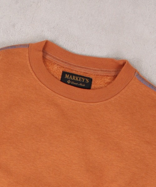MARKEY'S(マーキーズ)の「裏シャギートレーナー(スウェット・キッズ・グリーン/ホワイト系その他/ピンク/チャコール/オレンジ/ブルー・80/90/95/100/110/120/130/140/150)」の16枚目の写真