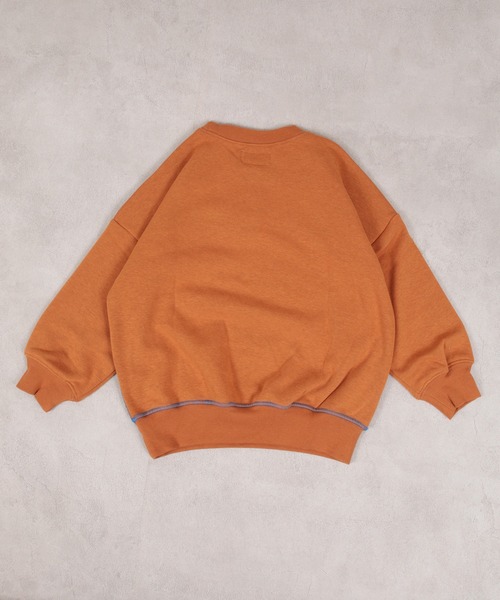 MARKEY'S(マーキーズ)の「裏シャギートレーナー(スウェット・キッズ・グリーン/ホワイト系その他/ピンク/チャコール/オレンジ/ブルー・80/90/95/100/110/120/130/140/150)」の21枚目の写真