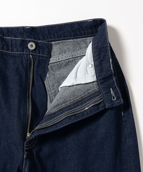 BEAMS HEART(ビームスハート)の「【セットアイテム】フリル デニム ビスチェ × パンツ(つなぎ/オールインワン・レディース・インディゴブルー/サックスブルー・FREE)」の17枚目の写真