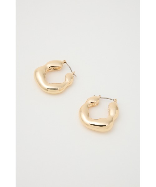 SLY（スライ）の「DEFORMED MOTIF P/EARRINGS ディフォームド モチーフピアス（ピアス（両耳用）・レディース・ゴールド/シルバー・FREE）」の10枚目の写真