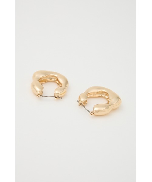 SLY（スライ）の「DEFORMED MOTIF P/EARRINGS ディフォームド モチーフピアス（ピアス（両耳用）・レディース・ゴールド/シルバー・FREE）」の12枚目の写真