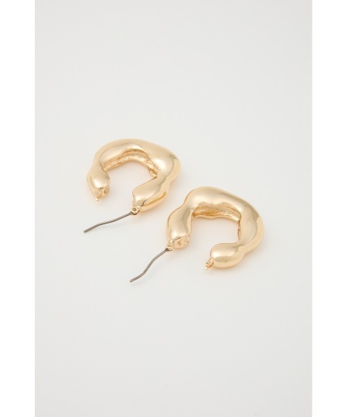 SLY（スライ）の「DEFORMED MOTIF P/EARRINGS ディフォームド モチーフピアス（ピアス（両耳用）・レディース・ゴールド/シルバー・FREE）」の13枚目の写真