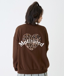 LOVETOXIC（ラブトキシック）の「【綿100％】裏起毛アニマルルーズスウェット（スウェット）」