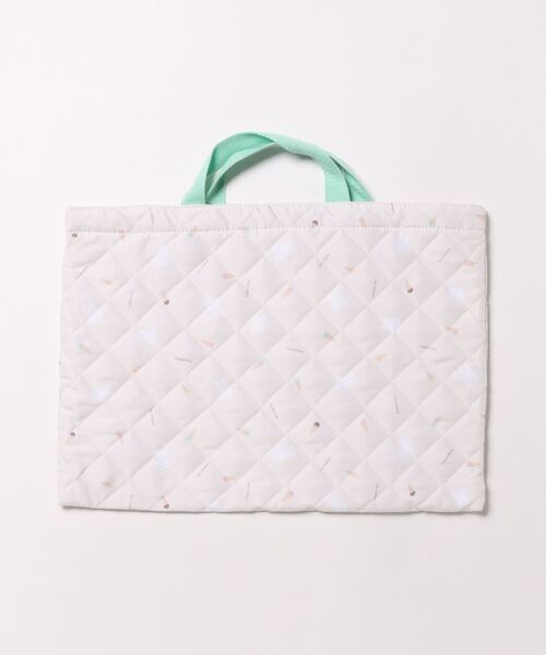 Miffy（ ミッフィー）の「miffy/ミッフィー　キルトチャームバッグ（トートバッグ・キッズ・アイボリー・ONE SIZE）」の2枚目の写真