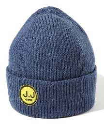  J.J camp（ジェイジェイキャンプ）の「J.J camp ニット帽 ワンポイント kazenobo（ニットキャップ/ビーニー）」