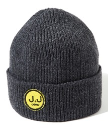  J.J camp（ジェイジェイキャンプ）の「J.J camp ニット帽 ワンポイント kazenobo（ニットキャップ/ビーニー）」