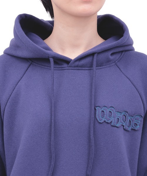 チチカカ（チチカカ）の「裏起毛ロゴパッチフーディー（パーカー・レディース・パープル/ブラック/アイボリー・FREE）」の17枚目の写真