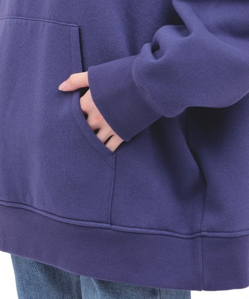 チチカカ（チチカカ）の「裏起毛ロゴパッチフーディー（パーカー・レディース・パープル/ブラック/アイボリー・FREE）」の19枚目の写真