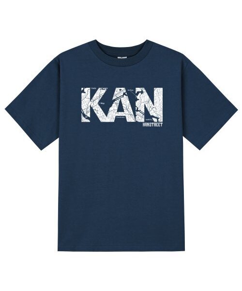 KAN6312(カン6312)の「KTN0081 ルート66 半袖Tシャツ - ネイビー(Tシャツ/カットソー・メンズ・その他・LARGE/MEDIUM/SMALL/X-LARGE)」の1枚目の写真