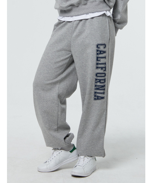 PAPERBOY(ペーパーボーイ)の「カリフォルニアワイドジョガーパンツ-メランジ(スウェットパンツ・レディース・その他・SMALL/MEDIUM/LARGE)」の1枚目の写真