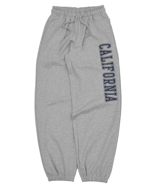 PAPERBOY(ペーパーボーイ)の「カリフォルニアワイドジョガーパンツ-メランジ(スウェットパンツ・レディース・その他・SMALL/MEDIUM/LARGE)」の2枚目の写真