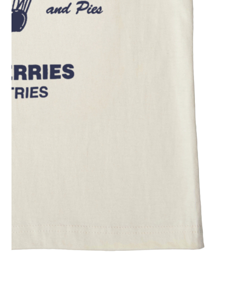 PAPERBOY(ペーパーボーイ)の「チェリーリンガー半袖Tシャツ-ネイビー(Tシャツ/カットソー・レディース・その他・SMALL/MEDIUM)」の8枚目の写真