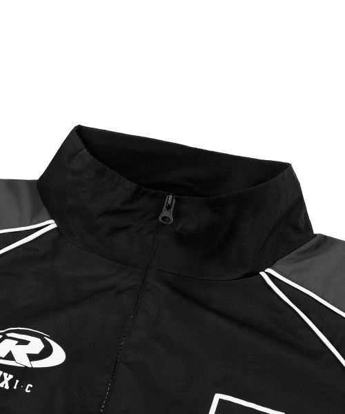 DRIX(ドリックス)の「配色パイピングレーシングジャケット_ブラック(ナイロンジャケット・メンズ・その他・XX-LARGE/MEDIUM/LARGE/X-LARGE)」の6枚目の写真