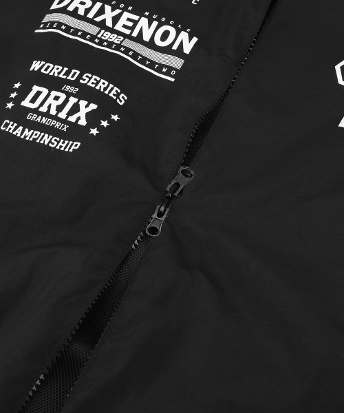 DRIX(ドリックス)の「配色パイピングレーシングジャケット_ブラック(ナイロンジャケット・メンズ・その他・XX-LARGE/MEDIUM/LARGE/X-LARGE)」の10枚目の写真