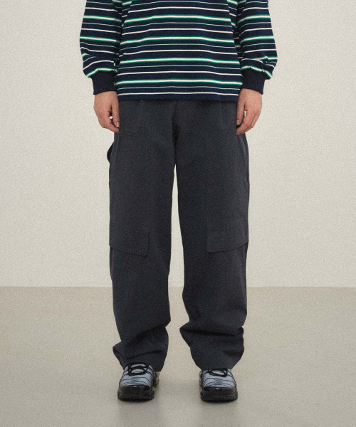 WMC(ダブリューエムシー)の「パティグコットンパンツ_NAVY(その他パンツ・メンズ・ネイビー・34(L)/32(L)/30(M))」の1枚目の写真