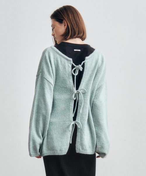 Reversible Back String Knit_CTK237(Sky Blue)