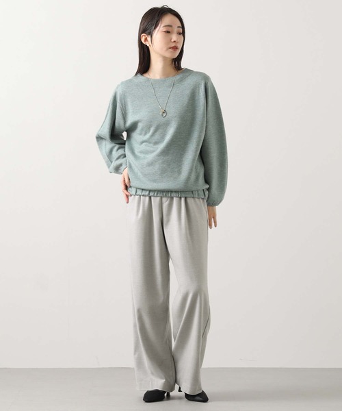 Gready Brilliant（グレディブリリアン）の「Ｗウエストセミワイドパンツ（その他パンツ・レディース・トップグレー/チャコールグレー・38）」の19枚目の写真