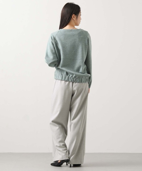 Gready Brilliant（グレディブリリアン）の「Ｗウエストセミワイドパンツ（その他パンツ・レディース・トップグレー/チャコールグレー・38）」の21枚目の写真