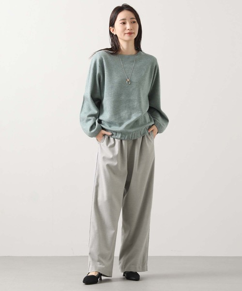 Gready Brilliant（グレディブリリアン）の「Ｗウエストセミワイドパンツ（その他パンツ・レディース・トップグレー/チャコールグレー・38）」の22枚目の写真