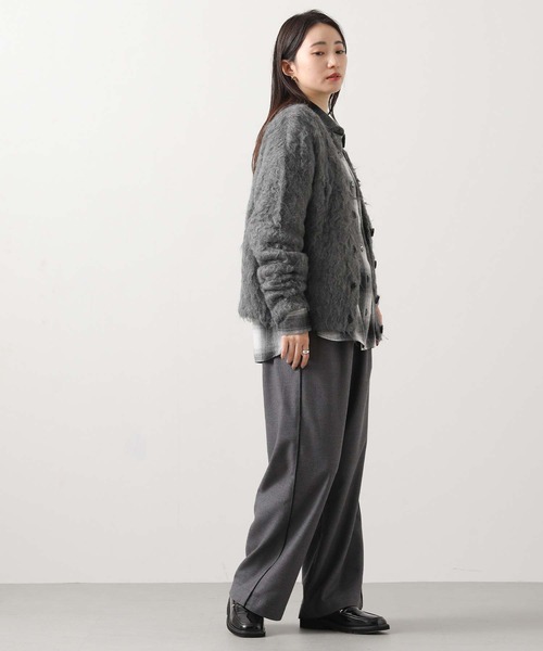 Gready Brilliant（グレディブリリアン）の「Ｗウエストセミワイドパンツ（その他パンツ・レディース・トップグレー/チャコールグレー・38）」の8枚目の写真