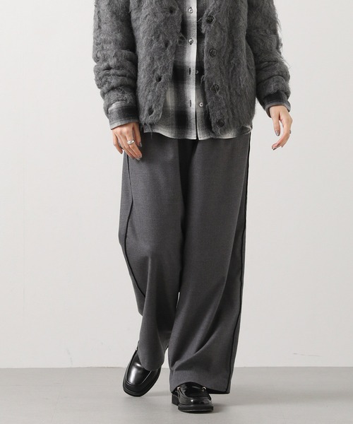 Gready Brilliant（グレディブリリアン）の「Ｗウエストセミワイドパンツ（その他パンツ・レディース・トップグレー/チャコールグレー・38）」の14枚目の写真