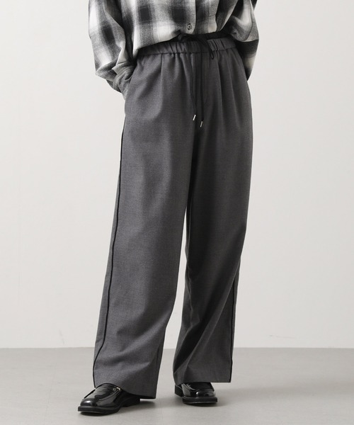 Gready Brilliant（グレディブリリアン）の「Ｗウエストセミワイドパンツ（その他パンツ・レディース・トップグレー/チャコールグレー・38）」の3枚目の写真