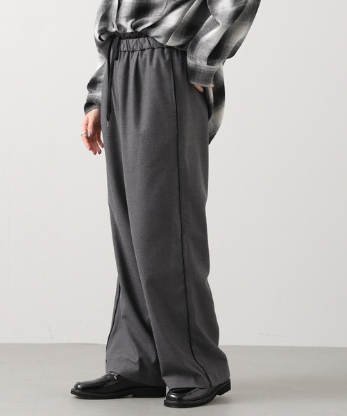 Gready Brilliant（グレディブリリアン）の「Ｗウエストセミワイドパンツ（その他パンツ・レディース・トップグレー/チャコールグレー・38）」の4枚目の写真