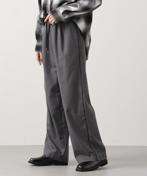 Gready Brilliant（グレディブリリアン）の「Ｗウエストセミワイドパンツ（その他パンツ・レディース・トップグレー/チャコールグレー・38）」の5枚目の写真