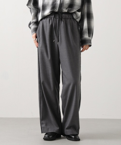 Gready Brilliant（グレディブリリアン）の「Ｗウエストセミワイドパンツ（その他パンツ・レディース・トップグレー/チャコールグレー・38）」の6枚目の写真
