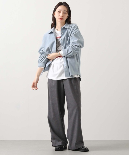 Gready Brilliant（グレディブリリアン）の「Ｗウエストセミワイドパンツ（その他パンツ・レディース・トップグレー/チャコールグレー・38）」の15枚目の写真