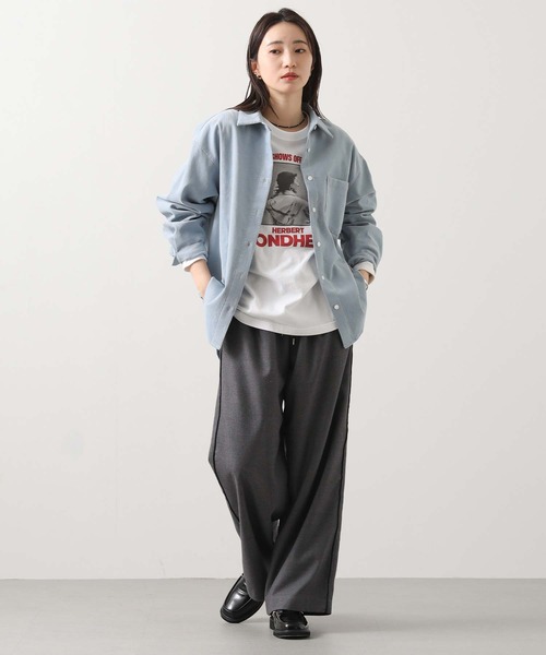 Gready Brilliant（グレディブリリアン）の「Ｗウエストセミワイドパンツ（その他パンツ・レディース・トップグレー/チャコールグレー・38）」の18枚目の写真