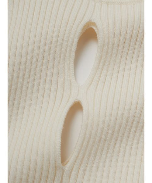 SORIN(ソリン )の「Ribbon Eyelet Top/リボンアイレットトップ(ニット/セーター・レディース・レッド/ホワイト/ブラック・38)」の19枚目の写真