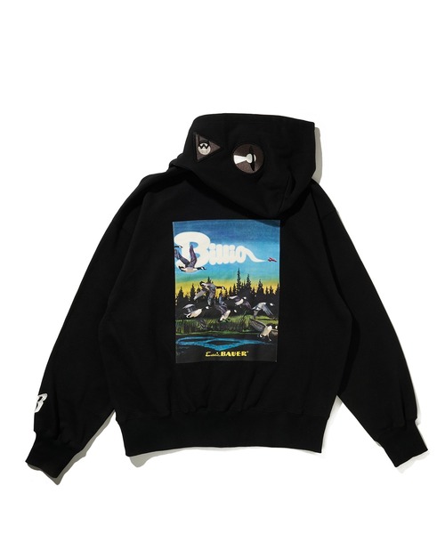 Eddie Bauer(エディーバウアー)の「BILLIONAIRE BOYS CLUB×Eddie Bauer / コットンフーディ(パーカー・メンズ・杢グレー/ブラック・L/M)」の9枚目の写真