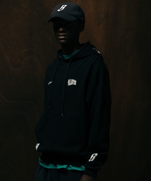 Eddie Bauer(エディーバウアー)の「BILLIONAIRE BOYS CLUB×Eddie Bauer / コットンフーディ(パーカー・メンズ・杢グレー/ブラック・L/M)」の3枚目の写真