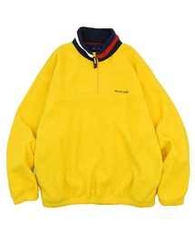 TFW49 　蛍光イエローハーフジッププルオーバー Mサイズ イエロー TFW49 ティーエフダブリュー49 HALF ZIP PULLOVER ハーフジッププル