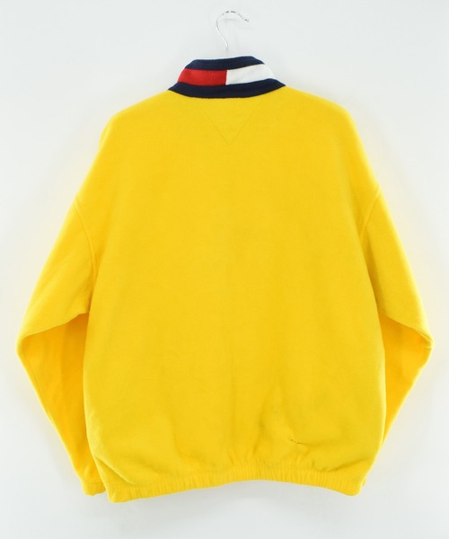 LABORATORY R(ラボラトリーアール)の「【USED】90’s TOMMY HILFIGER ハーフジップ フリースプルオーバー(その他トップス・メンズ・イエロー・X-LARGE)」の5枚目の写真