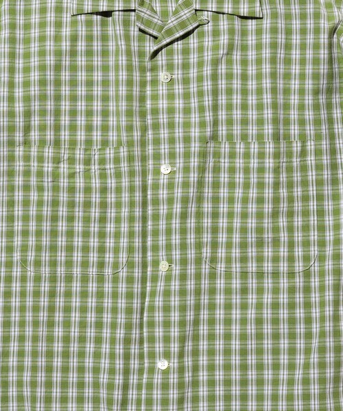 BEAMS PLUS(ビームスプラス)の「マドラス オープンカラー シャツ(シャツ/ブラウス・メンズ・ブルー/イエロー/グリーン・X-LARGE/LARGE/MEDIUM/SMALL)」の12枚目の写真