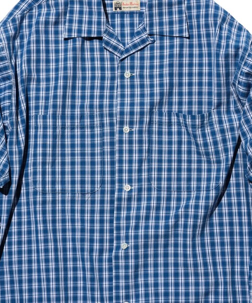 BEAMS PLUS(ビームスプラス)の「マドラス オープンカラー シャツ(シャツ/ブラウス・メンズ・ブルー/イエロー/グリーン・X-LARGE/LARGE/MEDIUM/SMALL)」の18枚目の写真