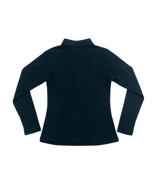 BERMUDAGRASS(バミューダグラス)の「ベーシックロゴPK Tシャツ_ブラック(ポロシャツ・レディース・その他・SMALL/MEDIUM)」の3枚目の写真
