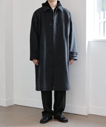 YOUNEEDGARMENTS（ユーニーズガーメンツ）の「ヘビーメルトンウールマスティフコート（チャコール）（チェスターコート）」