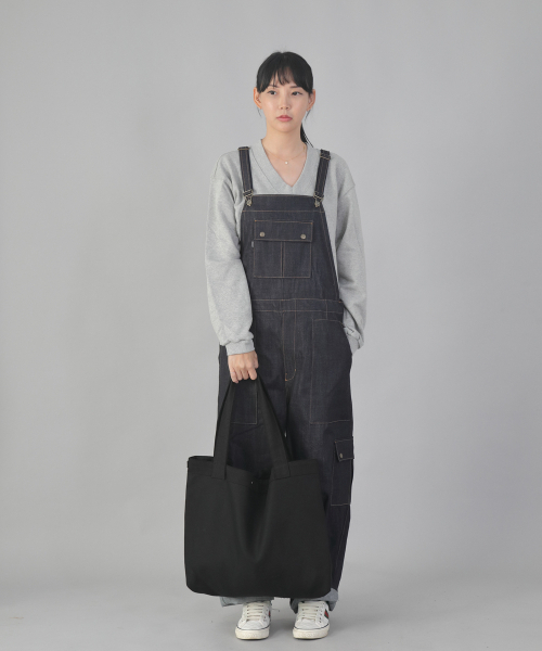 SAINTCREW(セントクルー)の「ミニマルビッグサイズショルダーバッグ MBS-122 ブラックブラック(エコバッグ/サブバッグ・メンズ・その他・フリー)」の10枚目の写真