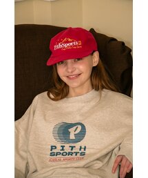 PITHSPORTS（ピース スポーツ）の「E.H.E.S Washing Cap (vintage Red)（キャップ）」