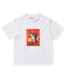 RAD FICTION（ラッドフィックション）の「ZEV HAND STITCH WESTERN BOY T-SHIRT / WHITE（Tシャツ/カットソー）」