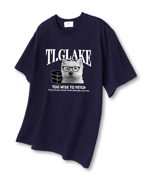 TI.GLAKE(ティーグレイク)の「トゥワイズ オーバーサイズ 半袖Tシャツ ネイビー(Tシャツ/カットソー・メンズ・その他・LARGE/X-LARGE/XX-LARGE)」の1枚目の写真