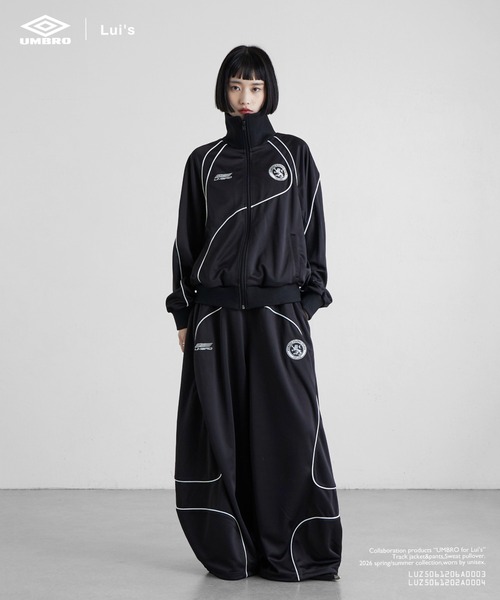 UMBRO×Lui's】パイピングトラックジャケット（ブルゾン）｜UMBRO