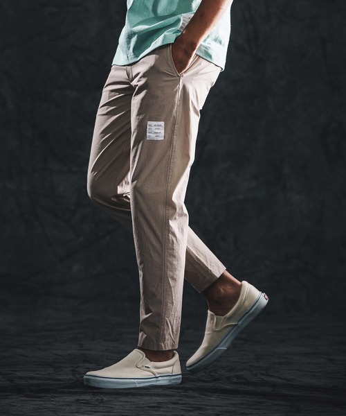 wjk reluxe（ダブルジェーケーリラックス）の「mp14488-cool touch tapered pants テーパードパンツ(WR26S-08)（その他パンツ・メンズ・ブラック/グレイッシュベージュ/ネイビー・L/M/S）」の4枚目の写真
